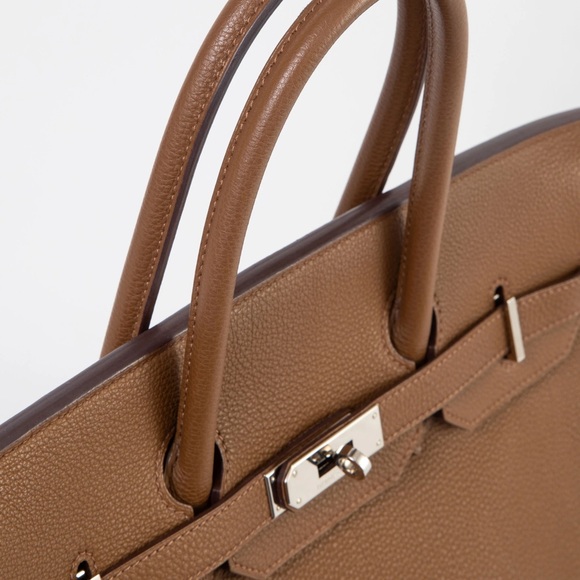 Hermes 2009 Brown Togo Leather Birkin 35 - Picture 7 of 10